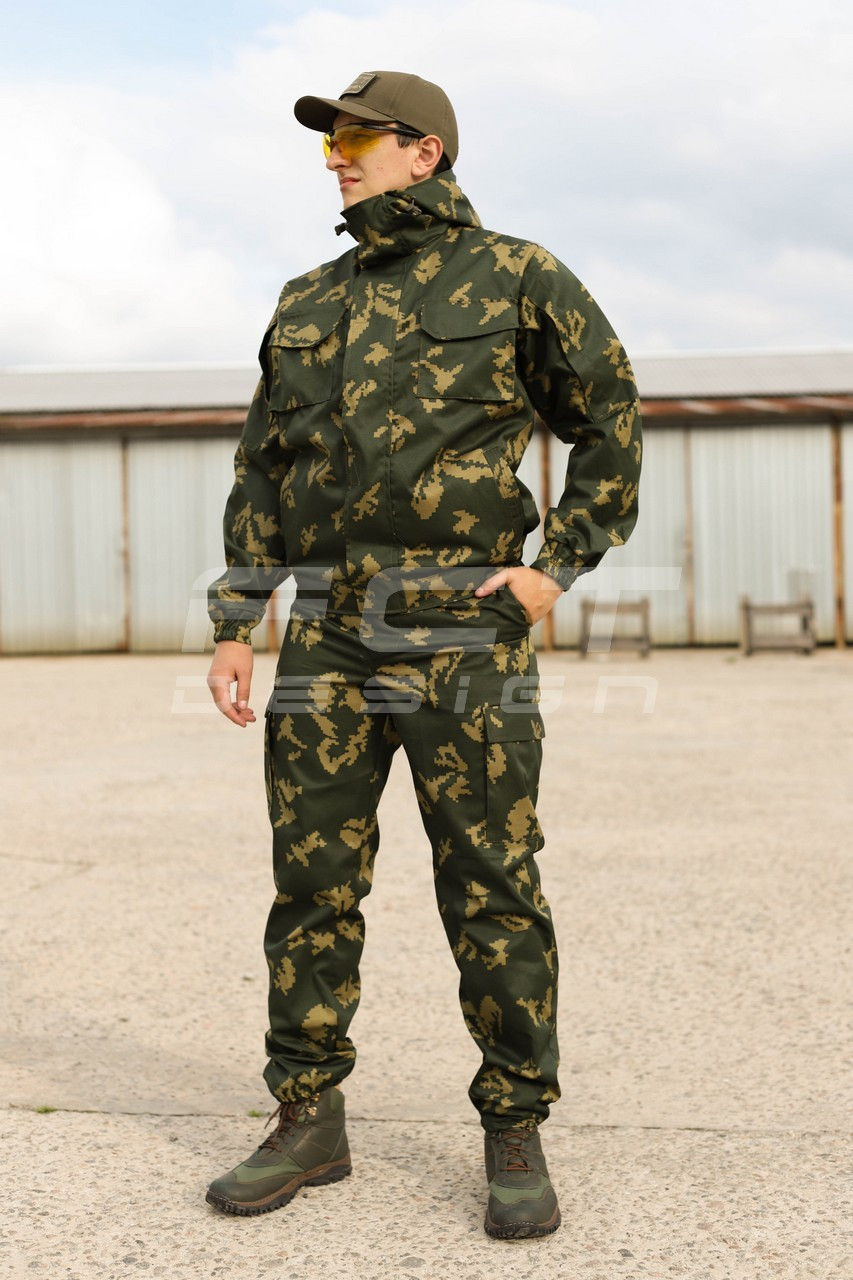 Костюм Гірка розвідник камуфляжний Осінній лист (ТІЛЬКО 56-58р)