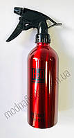 Пульверизатор перукарський метал 500 мл, червоний