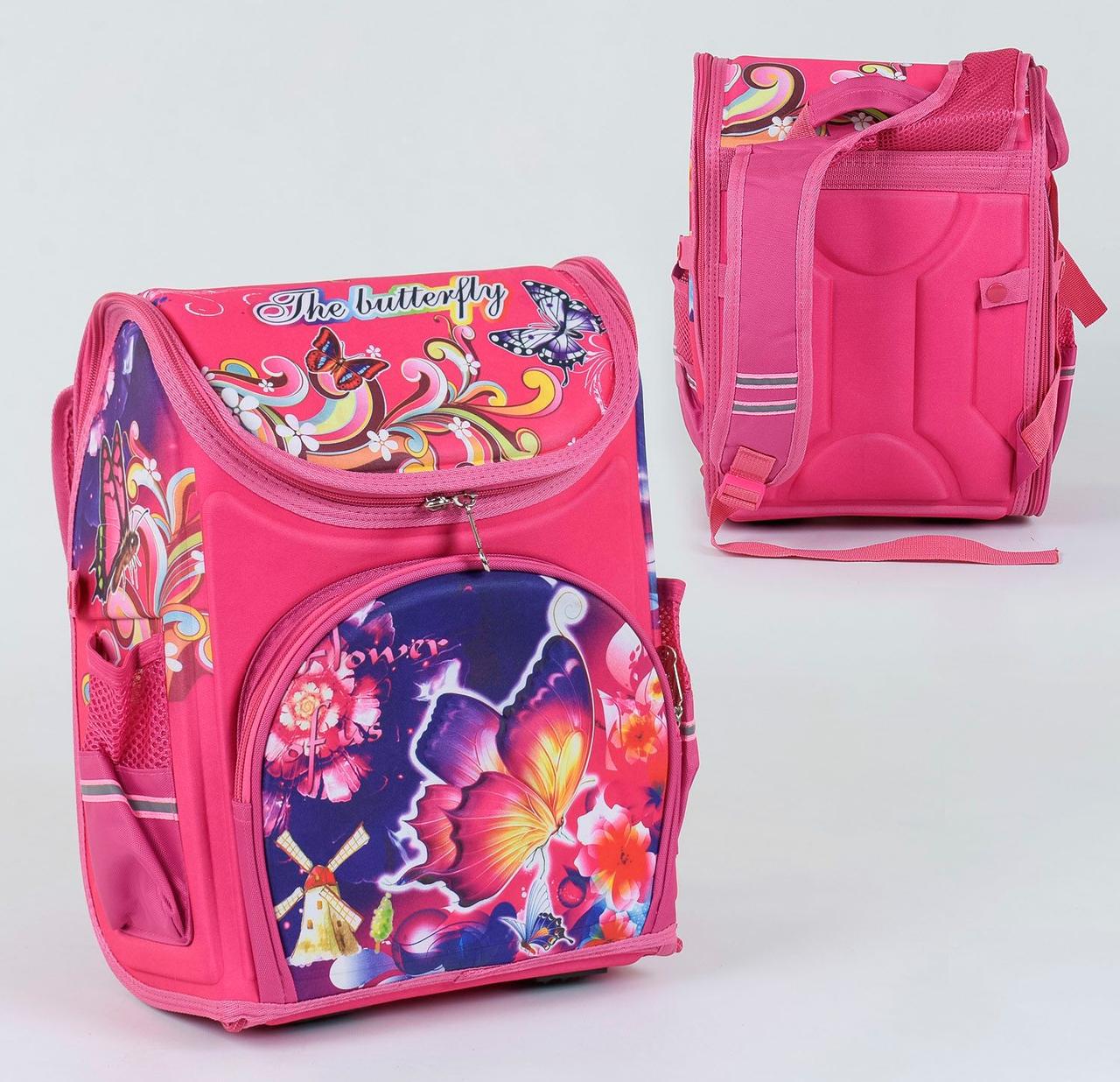 Каркасний рюкзак для дівчинки Метелик