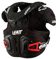 Дитяча захист тіла і шиї Leatt Fusion vest 2.0 Jr чорна, YXXL