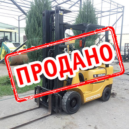 Японський газовий навантажувач Caterpillar GP18K бу, фото 1