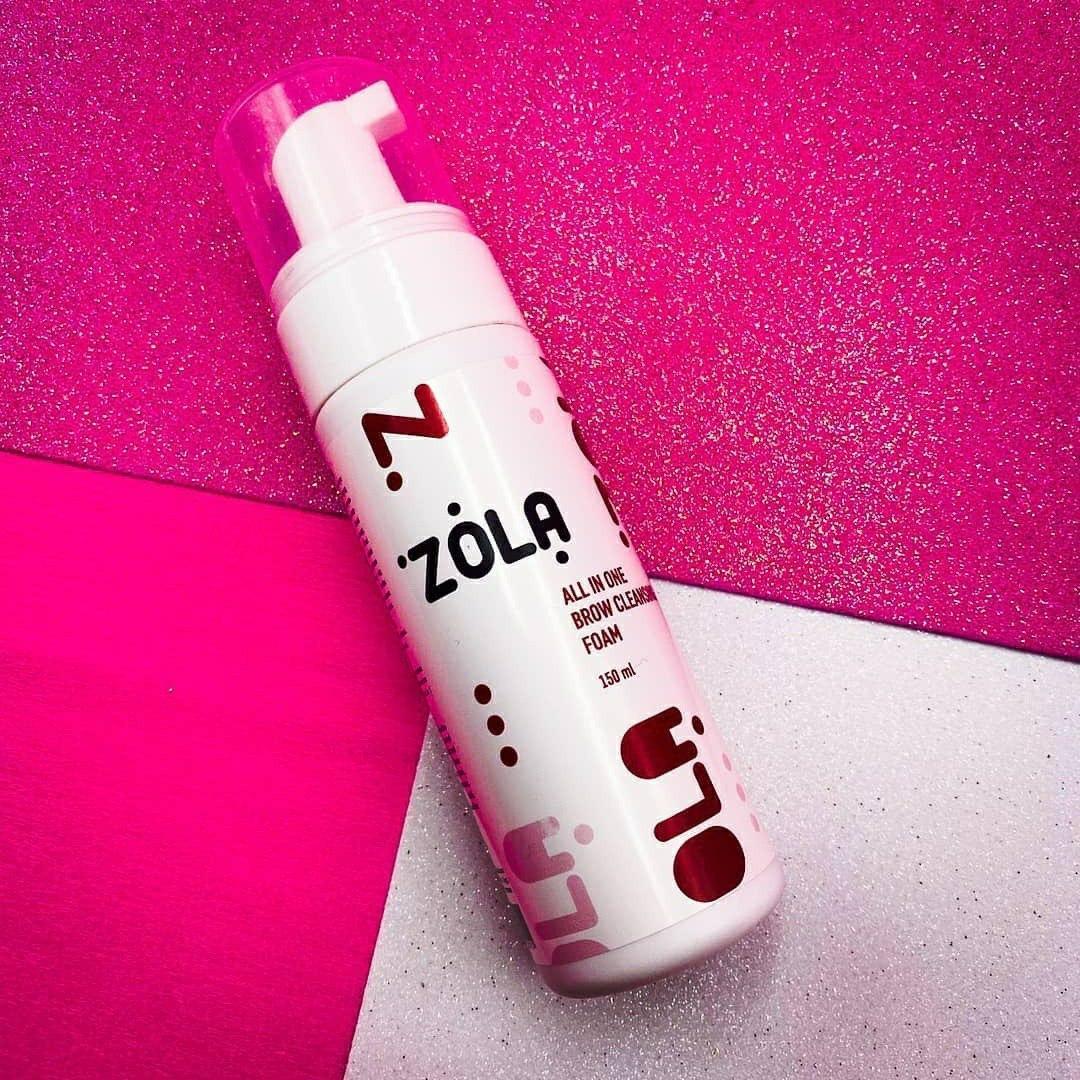 Очищаюча пінка для брів Zola, 150 мл