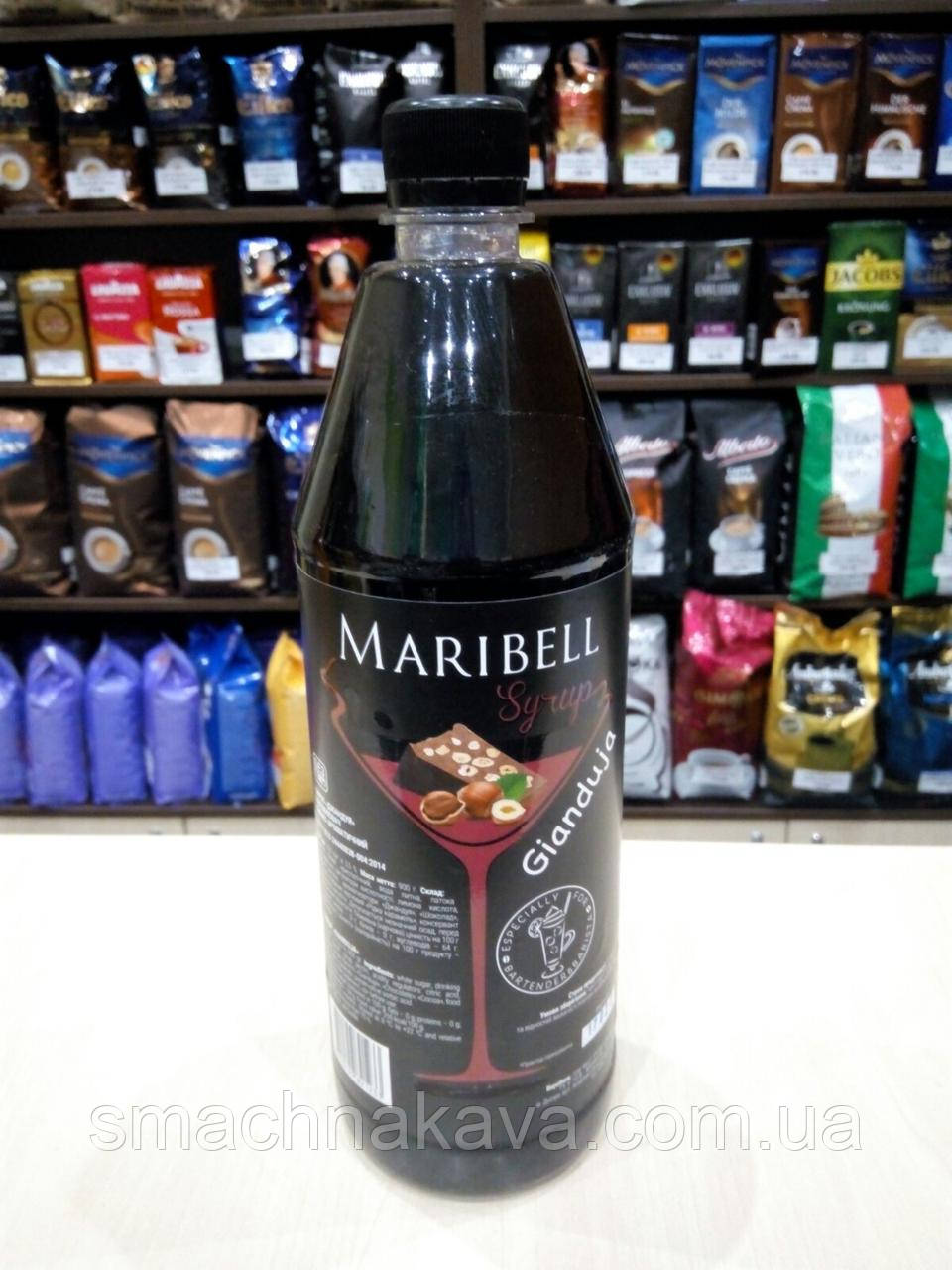 Сироп Джандуя ТМ Maribell у пластику 1 л