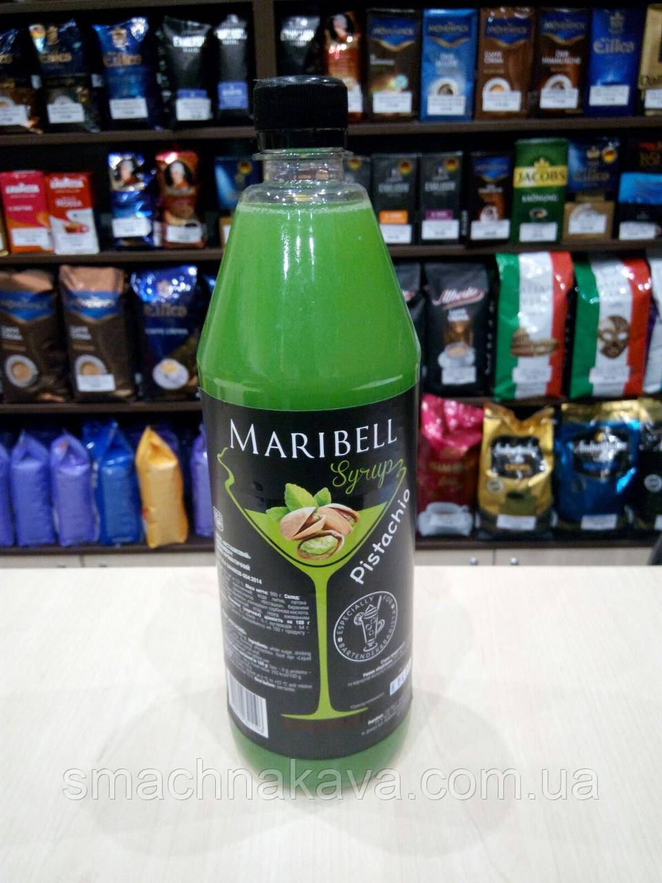 Сироп Фісташка ТМ Maribell у пластику 1 л