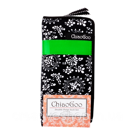 Набір бамбукових носкових спиць ChiaoGoo 15 см