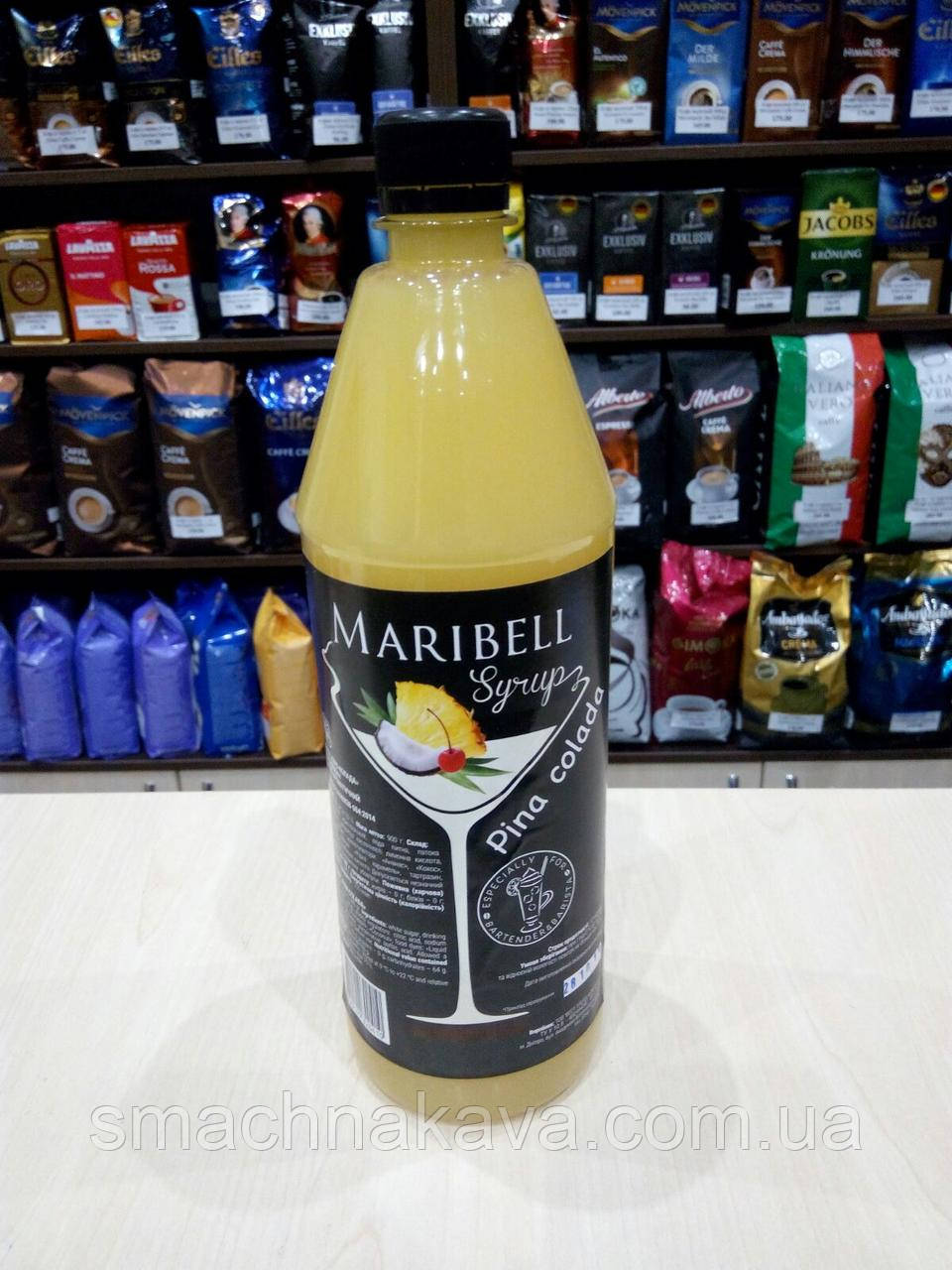 Сироп Піна Колада ТМ Maribell у пластику 1 л
