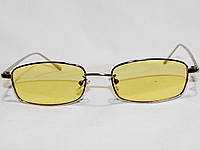 Очки солнцезащитные Sun Chi 18921 серебро желтый узкие разборная оправа для очков для зрения
