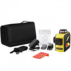 Лазерний рівень FIRECORE F93T-XR 12 ліній + Li-ion АКБ ➜ Червоні промені ➜ ОРИГИНАЛ ➜ ГАРАНТІЯ: 1 рік