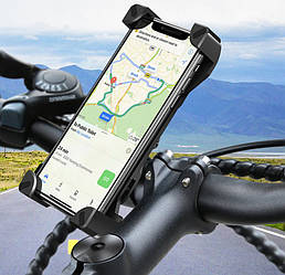 Кріплення для телефона на велосипед Queshark 360 (12-18 см)