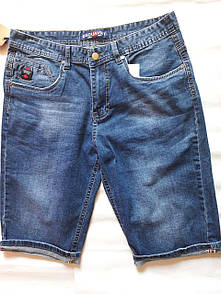 Стильні чоловічі джинсові бриджі "Брендон"