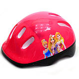 Ролики детские для девочки с защитой размер 29-33, металл, колёса ПУ (SD11013-P), фото 5