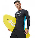 Рашгард з довгим рукавом Tauwell чорного кольору, фото 4