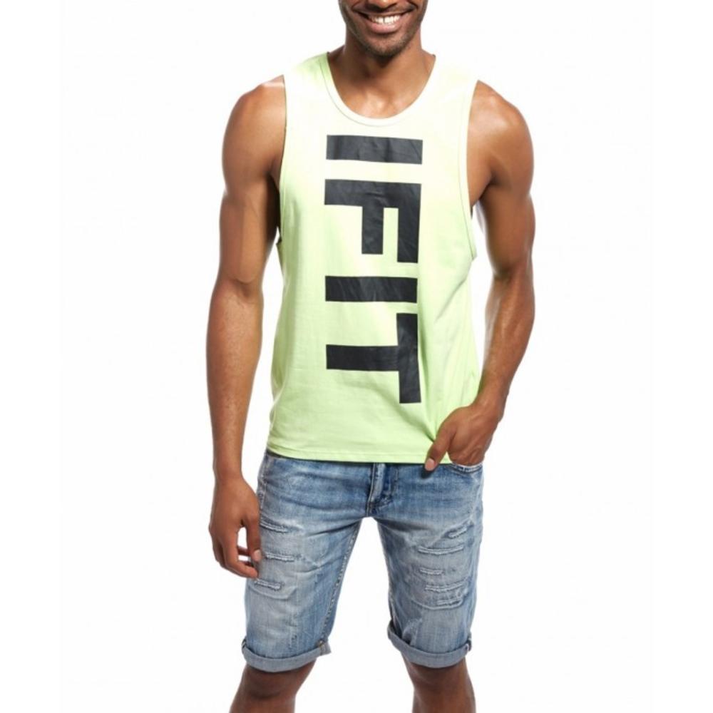 Майка від бренду Eussieinq салатова з лого iFitNess, фото 1