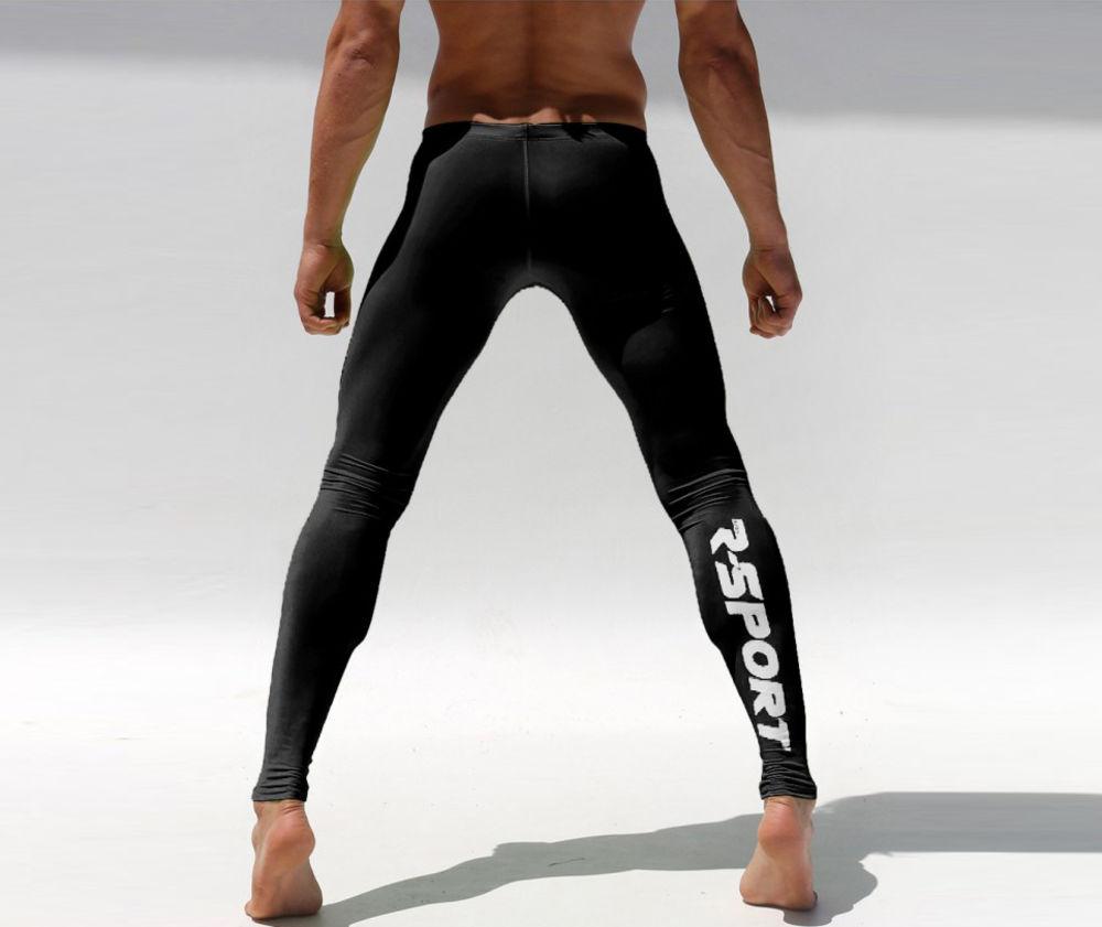 Чоловічі легінси AQUX. Колір чорний. Артикул: 32-0051, фото 1