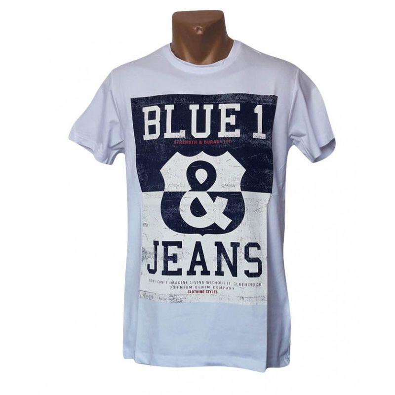 Чоловіча футболка Daniel and Jones білого кольору, фото 1