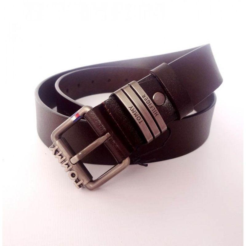 Брючний ремінь для чоловіків від бренду Leros чорного кольору, фото 1