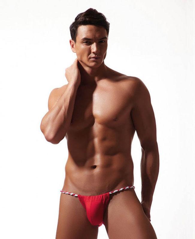 Чоловічі червоні труси танга Ciokicx, фото 1