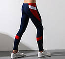Чоловічі легінси SuperBody. Колір темно-синій. Артикул: 32-0019, фото 4