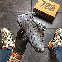 Кроссовки Adidas Yeezy Boost 700 V2 Gospital Blue, мужские кроссовки адидас изи 700