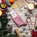 Зимові шкарпетки від бренду Sammy Icon рожевого кольору Ros, фото 3