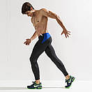 Чоловічі спортивні штани Deenyt вузького крою чорні, фото 4