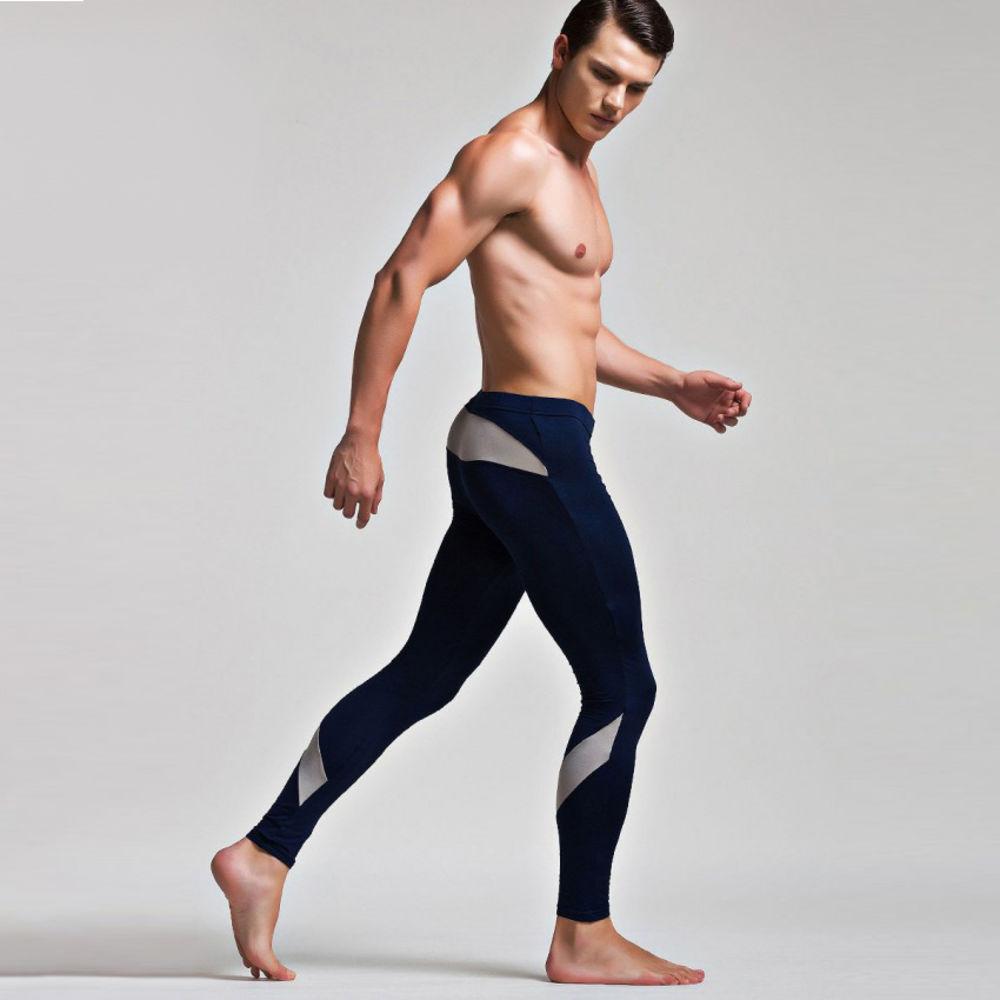 Чоловічі легінси SuperBody. Колір темно-синій. Артикул: 32-0062, фото 1