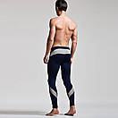 Чоловічі легінси SuperBody. Колір темно-синій. Артикул: 32-0062, фото 2