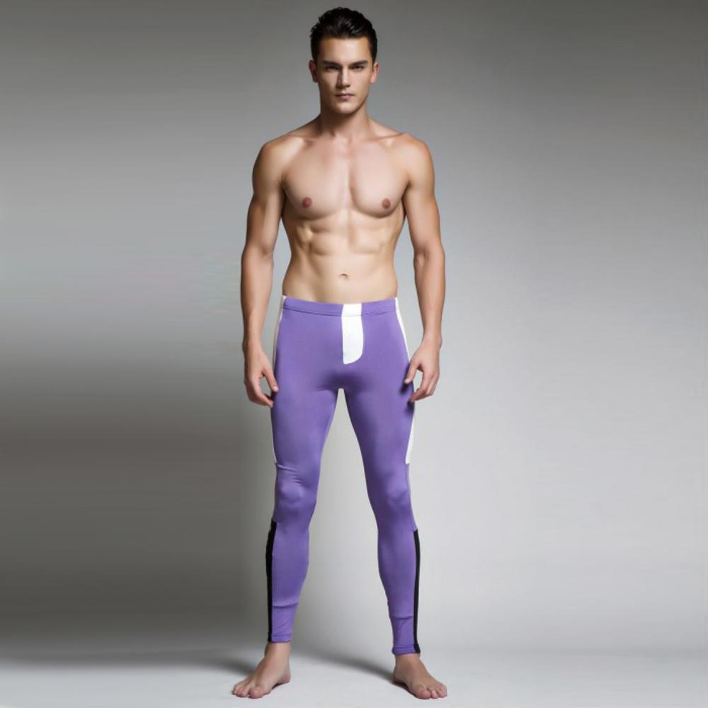 Чоловічі легінси SuperBody. Колір фіолетовий. Артикул: 32-0030, фото 1