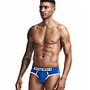 Бріфи синього кольору для чоловіків та підлітків Addtexod, фото 2