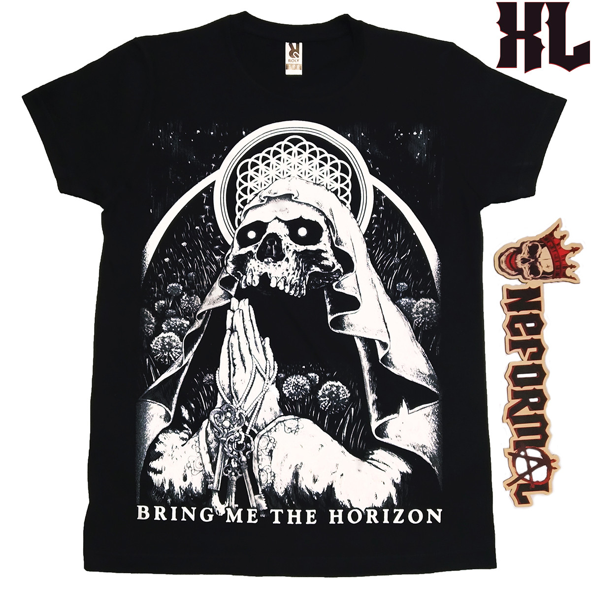 Футболка Bring Me The Horizon "Sempiternal", Черная, Размер XL (ID.