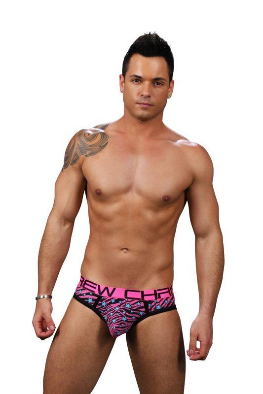 Бріфи чоловічі Andrew Christian. Колір рожевий. Артикул: 04-0570