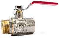 Кран кульовий латунний 3/4" в-н WaterPRO