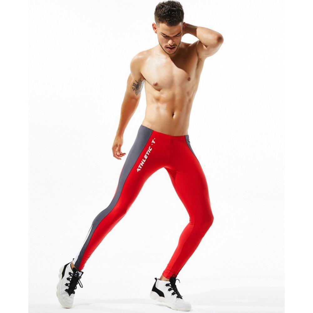 Чоловічі легінси Tauwell. Колір червоний. Артикул: 32-0058, фото 1