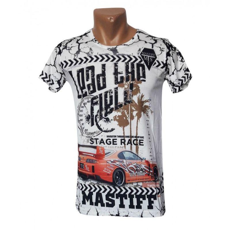 Чоловіча футболка Mastiff. Колір білий. Артикул: 30-0114, фото 1