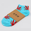 Високі шкарпетки HUF. Колір бірюзовий. Артикул: 27-0111, фото 2