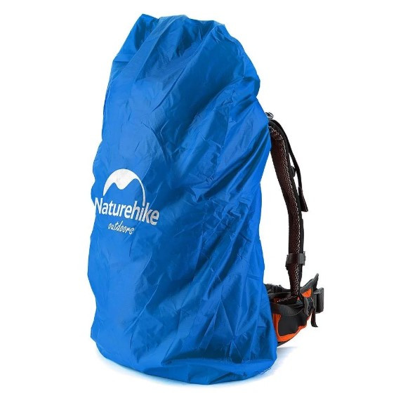 Накидка на наплічник Naturehike L (50-70 л) NH15Y001-Z Блакитний, фото 1