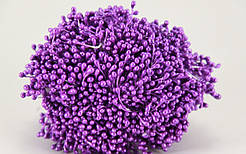 Квіткова тичинка 0,3 см фіолетова (у пакованні 20 штук)