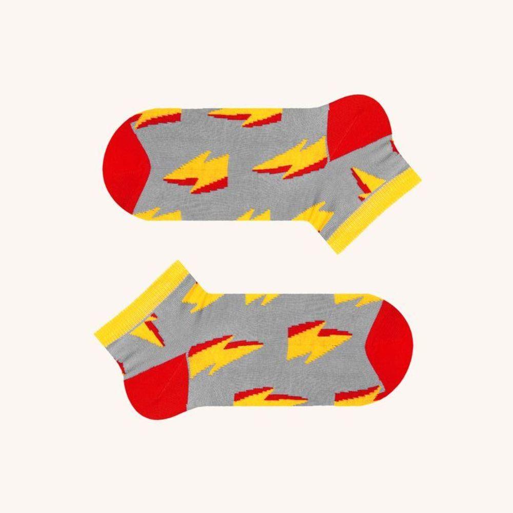 Короткі шкарпетки унісекс SOX "Блискавка" бавовняні