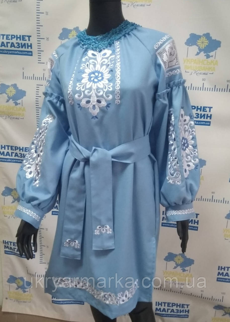 Вишите плаття "Азалія"