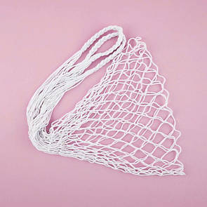 Стильна авоська SOX бавовняна білого кольору