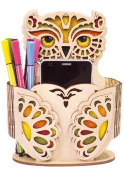 Дерев'яний набір конструктор F-070. СОВУНЬЯ, фото 1