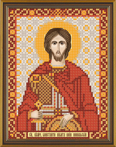 Схема для вишивки "Св. Вмч. Микита Готфский"