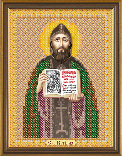 Схема для вишивки "Св. Рівноап. Кирило Філософ"