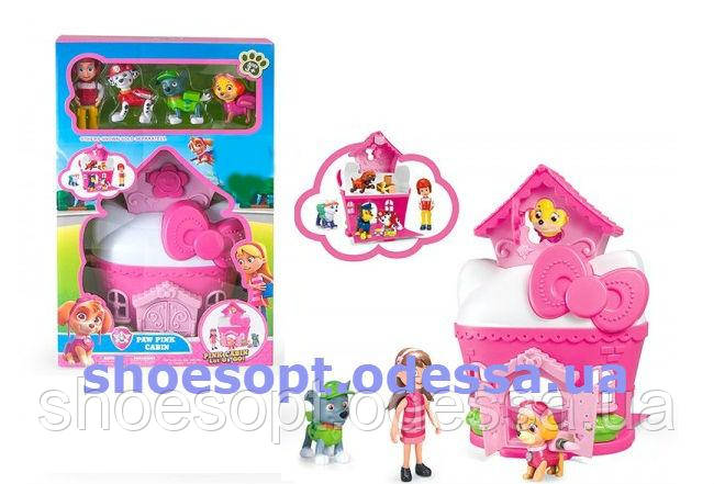 Будиночок Цуценята рятувальники Патруль 4 фігурки, фото 1