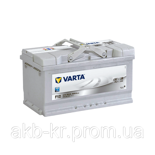 Аккумулятор автомобильный 85Ah-12v VARTA SD(F18) (ID#1181310713), цена ...