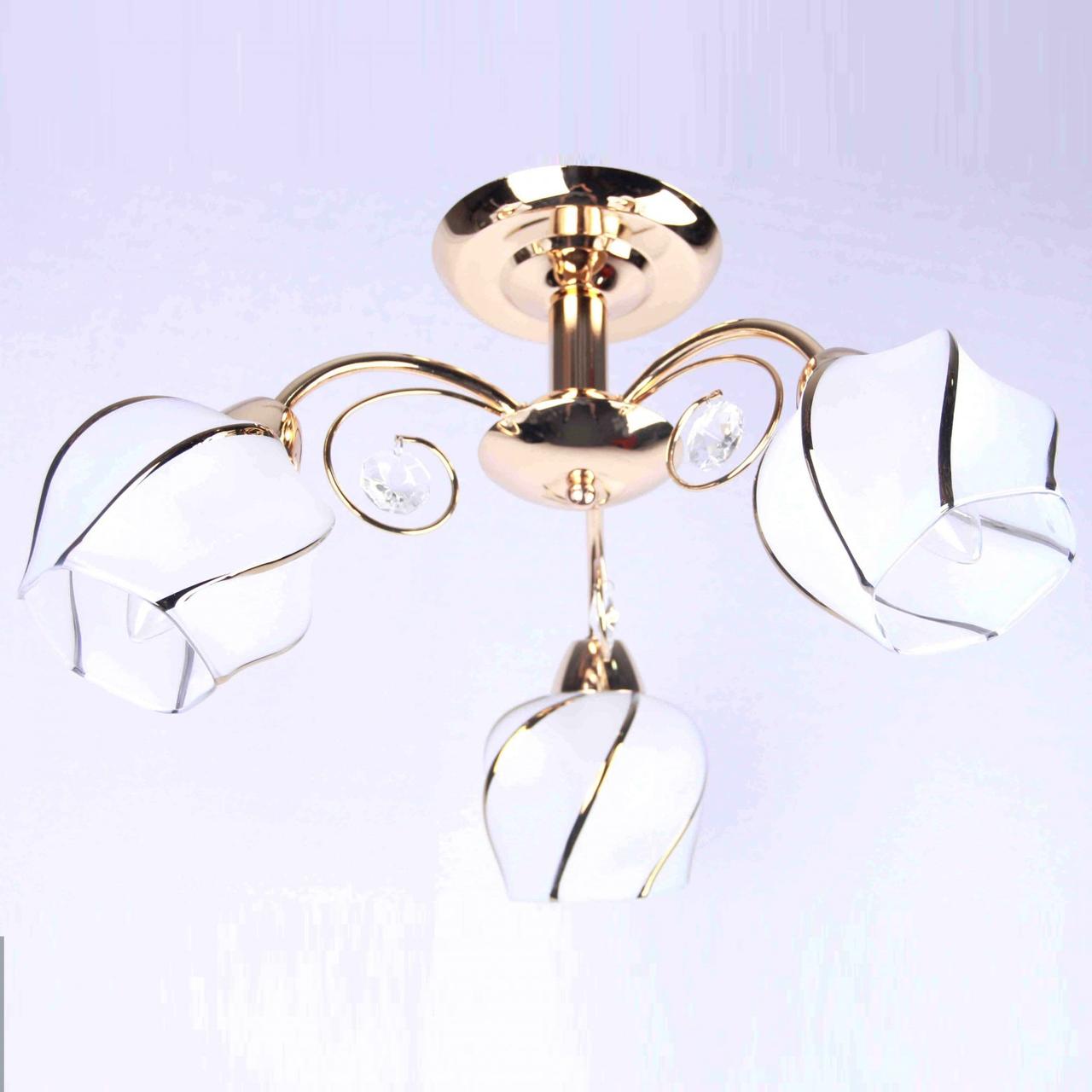 Люстра золота стельова SLAVIA ML009/3