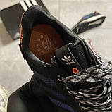 Чоловічі / жіночі кросівки Adidas ZX 500 Black Violet, кросівки адідас зх 500, фото 6