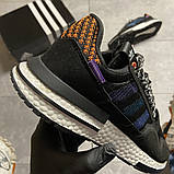 Чоловічі / жіночі кросівки Adidas ZX 500 Black Violet, кросівки адідас зх 500, фото 5
