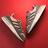 Кросівки Adidas ZX 500 RM Grey, кросівки адідас х 500, фото 2