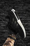 Чоловічі кросівки Adidas ZX 500 RM Black White, чоловічі кросівки адідас х 500, фото 2
